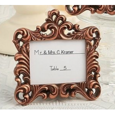 Copper Baroque Frame - Place Card Holder or Table Number 
